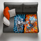 Goku Vs Vegeta Light Weight Fleece Blanket