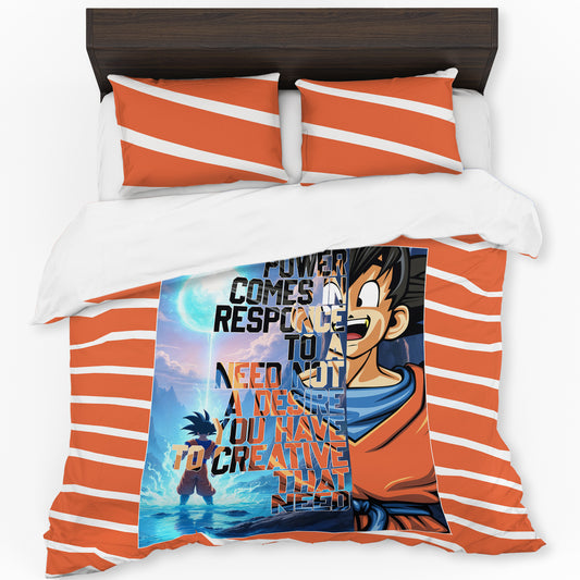 Goku's Wisdom Duvet Cover Set