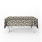 Gold Fern Rectangle Tablecloth