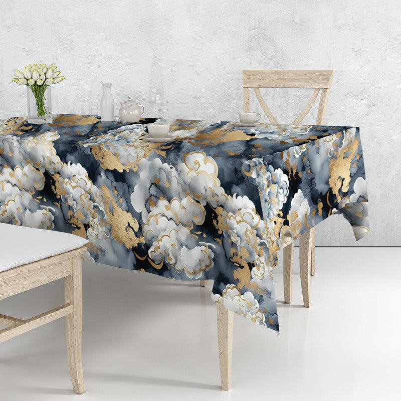 Gold Touch Rectangle Tablecloth
