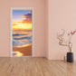 Gold in the Water Door Decoupage