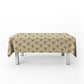 Gold Bows on Cream Rectangle Tablecloth