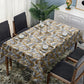 Gold Fern Rectangle Tablecloth
