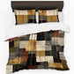 Gold Rust Charcoal Duvet Cover Set by Wikus Schalkwyk