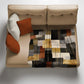 Gold Rust Charcoal Light Weight Fleece Blanket by Wikus Schalkwyk