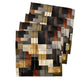 Gold Rust Charcoal Napkins by Wikus Schalkwyk