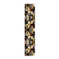 Gold Rust Charcoal Table Runner by Wikus Schalkwyk