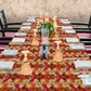 Gold Touch Arabesque Pattern 3m Rectangle Tablecloth