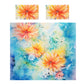 Gold & Aqua Delight Duvet Cover Set