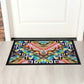 Golden Greek Leave Pattern Door Mat