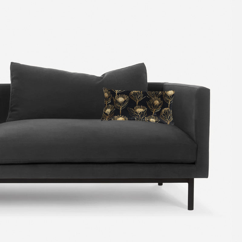 Golden Protea Oblong Luxury Scatter by Nathan Pieterse