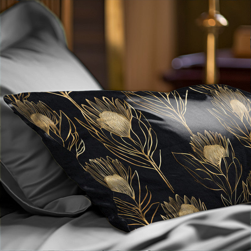 Golden Protea Oblong Luxury Scatter by Nathan Pieterse