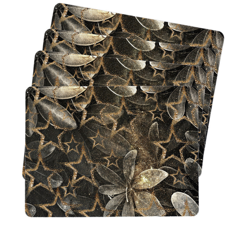 Golden Star Dust Placemats By Mark Van Vuuren