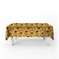 Golden Sunflowers Rectangle Tablecloth