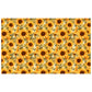 Golden Sunflowers Rectangle Tablecloth