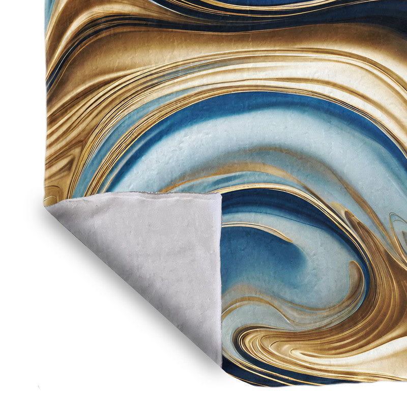 Golden Tides Light Weight Fleece Blanket by Nathan Pieterse