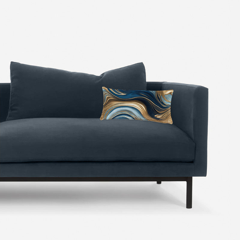 Golden Tides Oblong Luxury Scatter by Nathan Pieterse