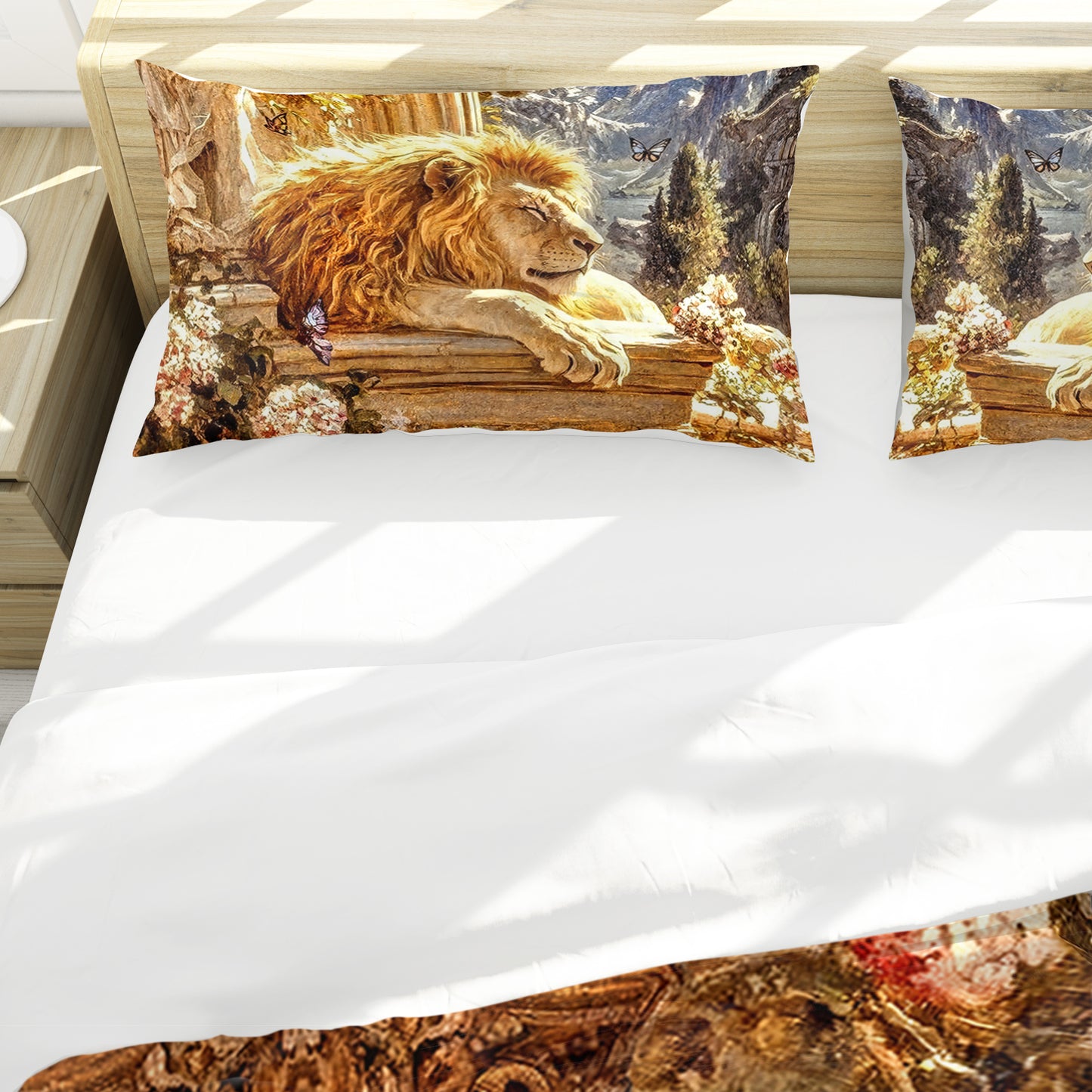 Golden Age Lion Duvet Cover Set