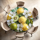 Golden Bloom Harvest Round Tablecloth by Wikus Schalkwyk