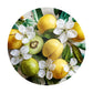 Golden Bloom Harvest Round Tablecloth by Wikus Schalkwyk