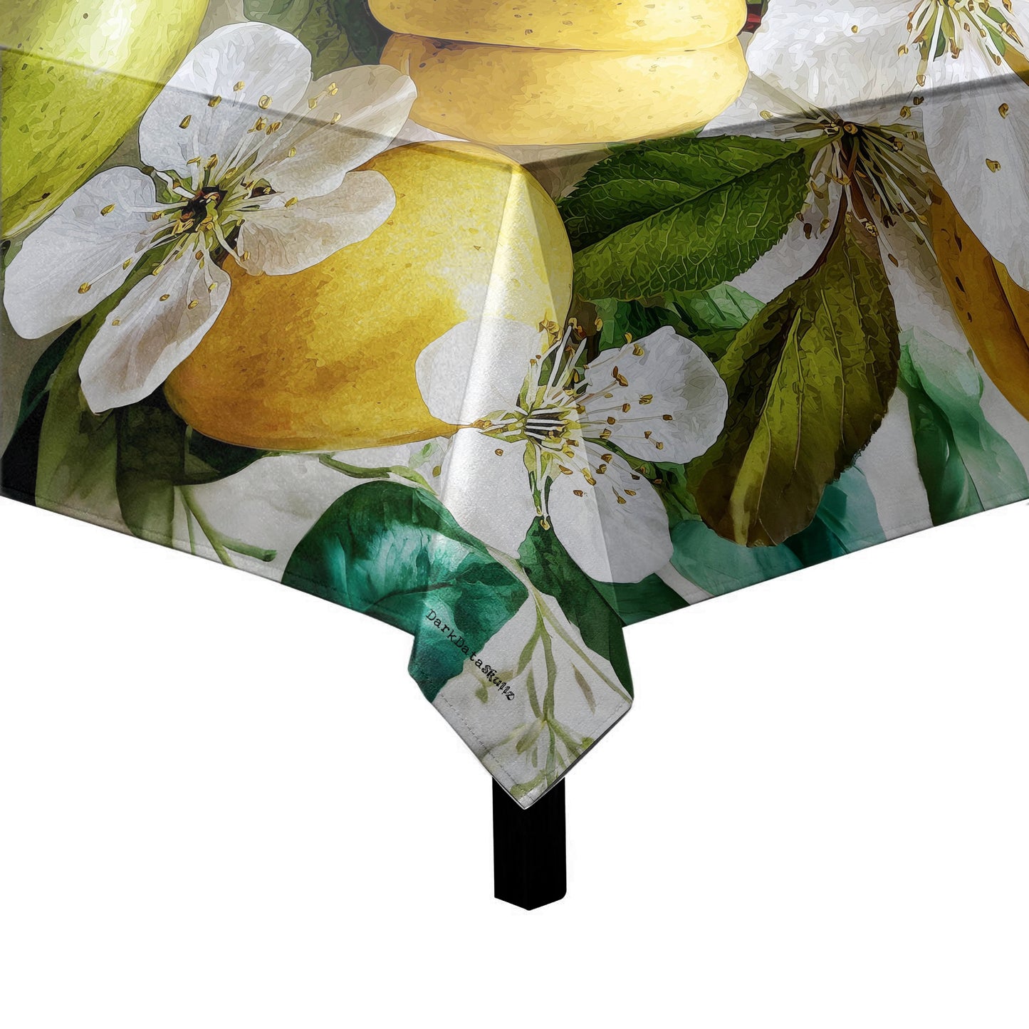 Golden Bloom Harvest Square Tablecloth by Wikus Schalkwyk