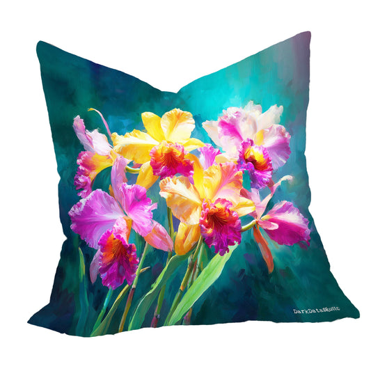 Golden Bloom Riot Luxury Scatter by Wikus Schalkwyk