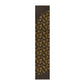 Golden Brown Floral Pattern Table Runner