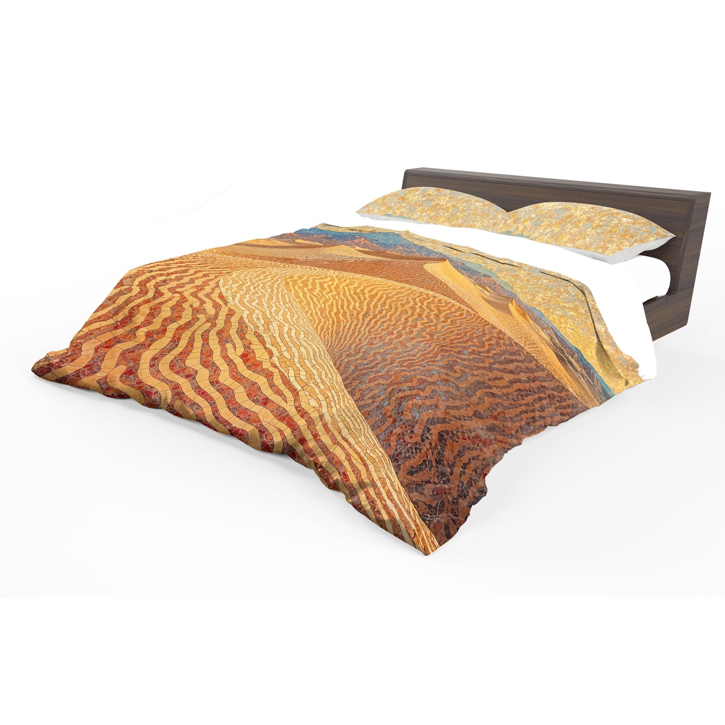 Golden Desert Sand Duvet Cover Set