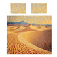 Golden Desert Sand Duvet Cover Set