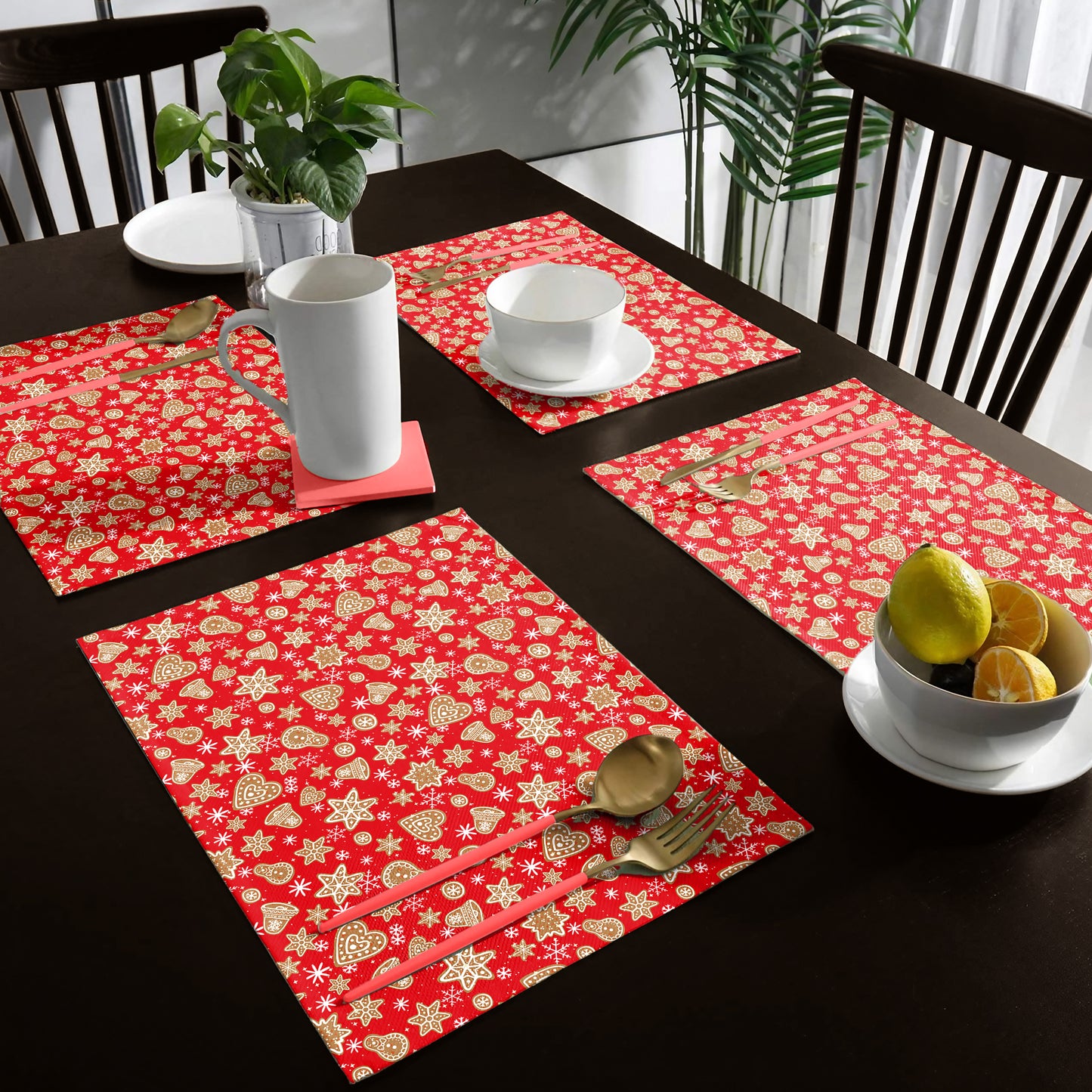 Golden Doodle Christmas Placemats