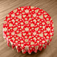 Golden Doodle Christmas Round Tablecloth