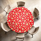 Golden Doodle Christmas Round Tablecloth