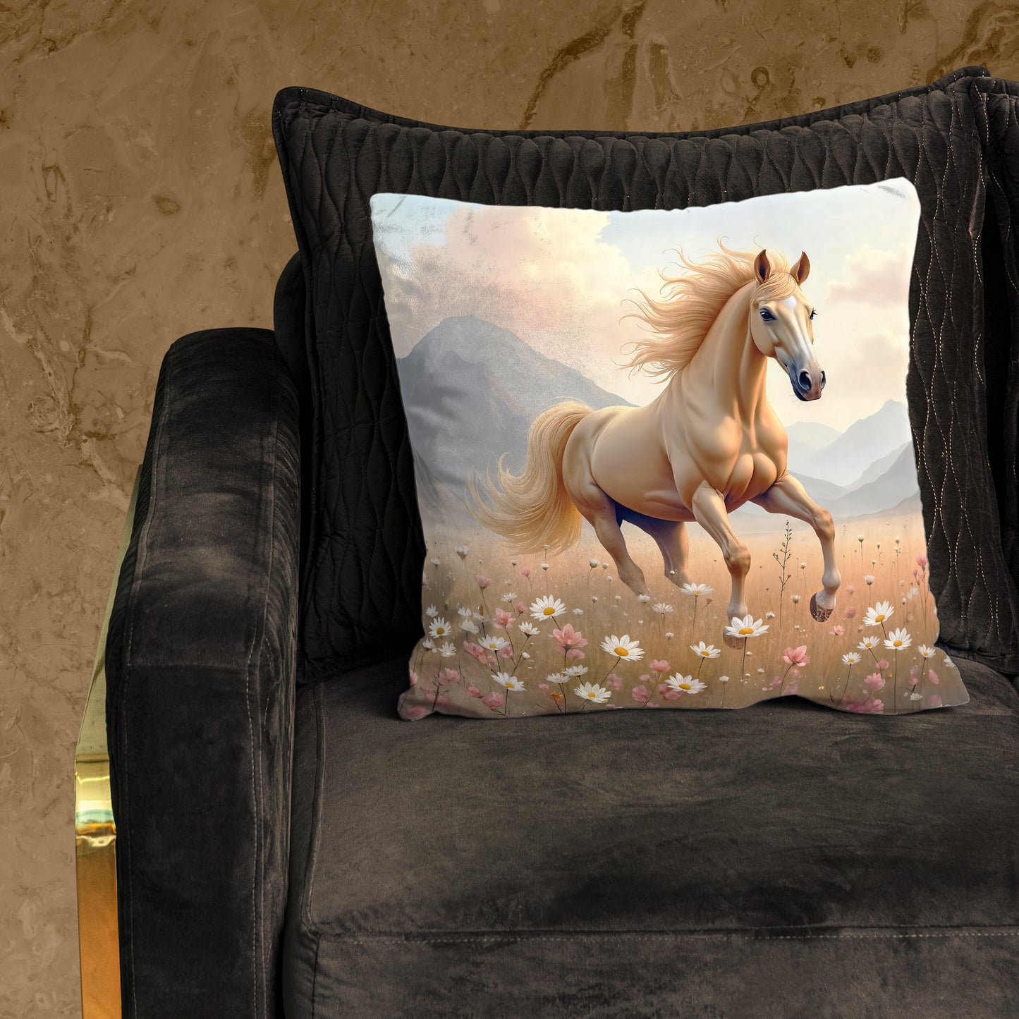 Golden Horse Luxury Scatter