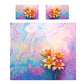 Golden Lily Whispers Duvet Cover Set