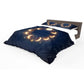 Golden Moon Phases Duvet Cover Set by Nathan Pieterse