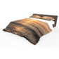 Golden Ocean Sunset Duvet Cover Set by Nathan Pieterse