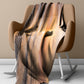 Golden Ocean Sunset Light Weight Fleece Blanket by Nathan Pieterse