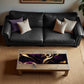 Golden Purple Spill 160cm Table Runner