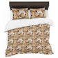 Golden Shells Duvet Cover Set