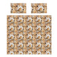Golden Shells Duvet Cover Set