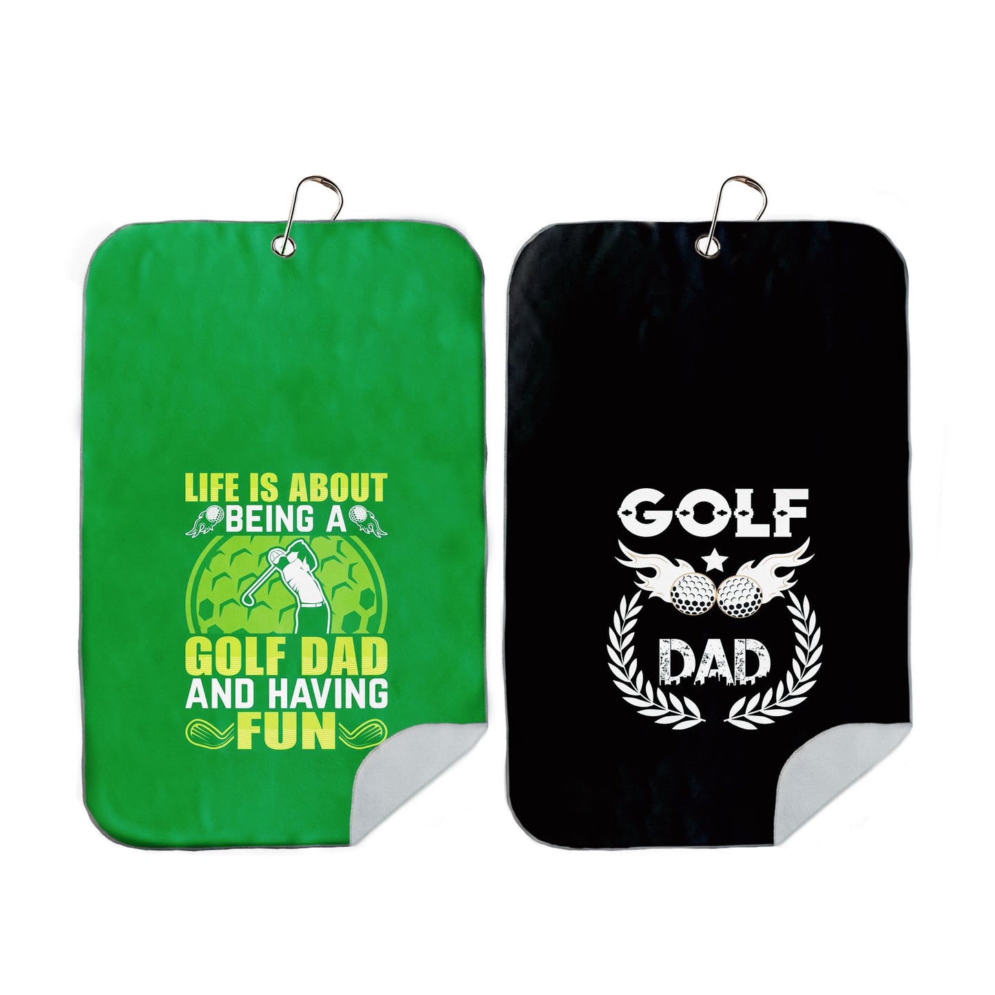 Golf Dad Golf Towel Set of 2