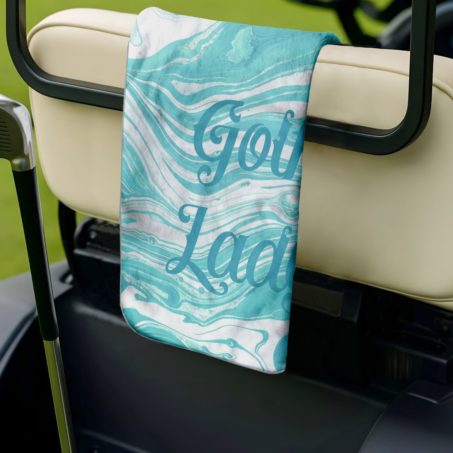 Golf Lady Golf Towel Set of 2