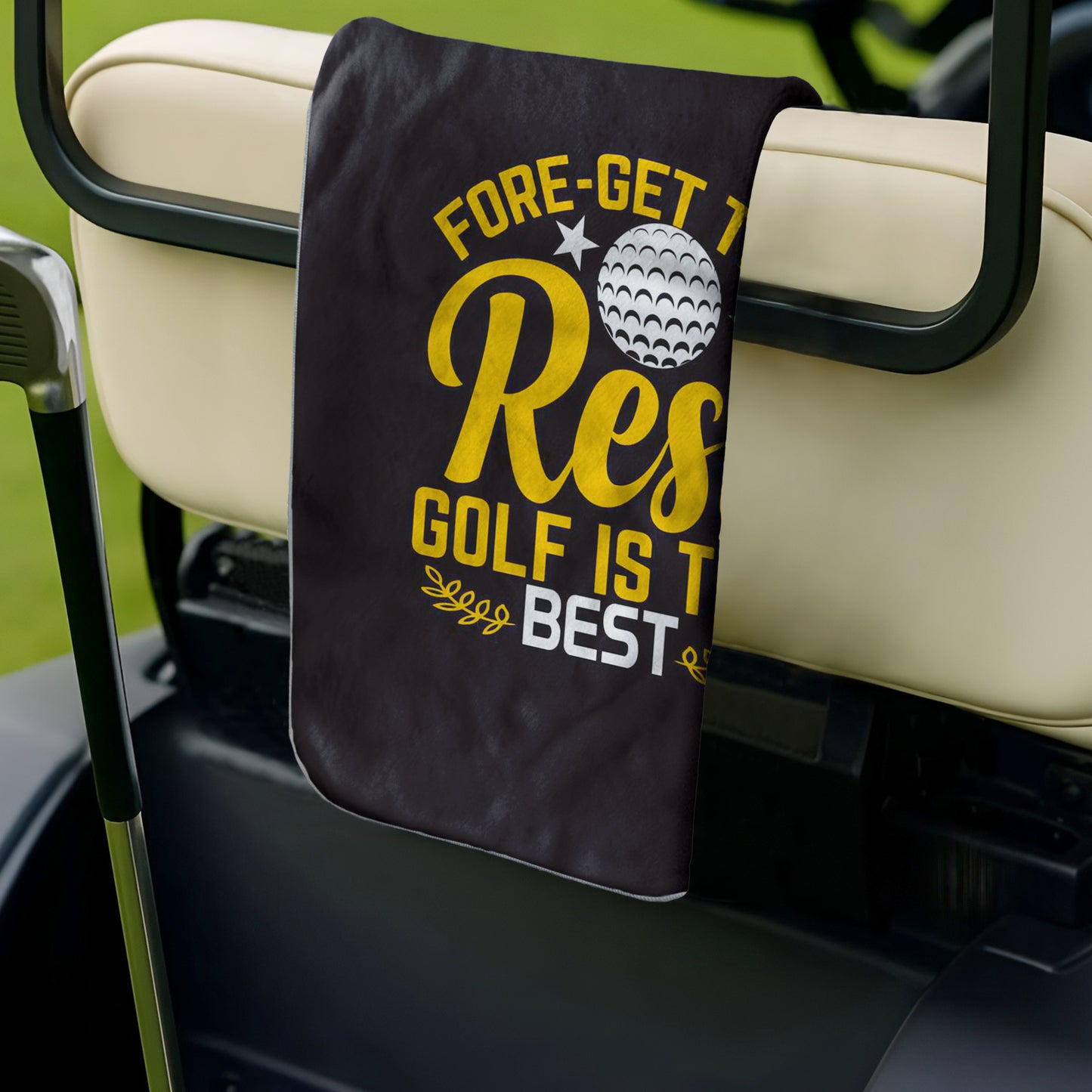 Golf is Best Golf Towel Set of 2