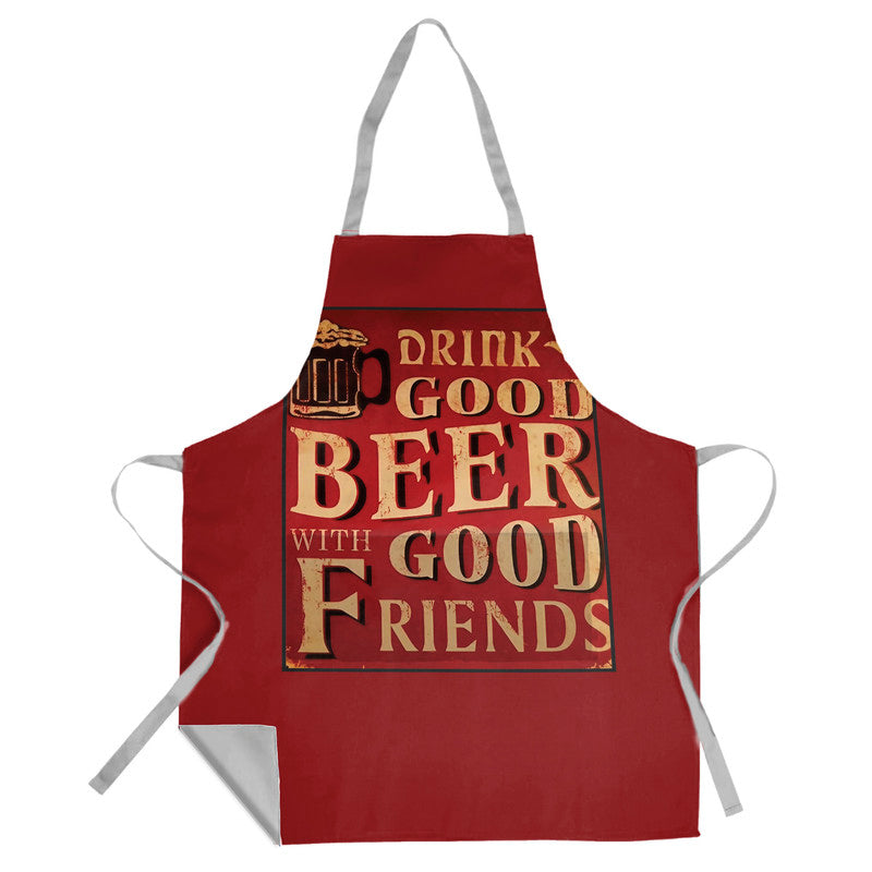 Good Beer Medium Length Apron