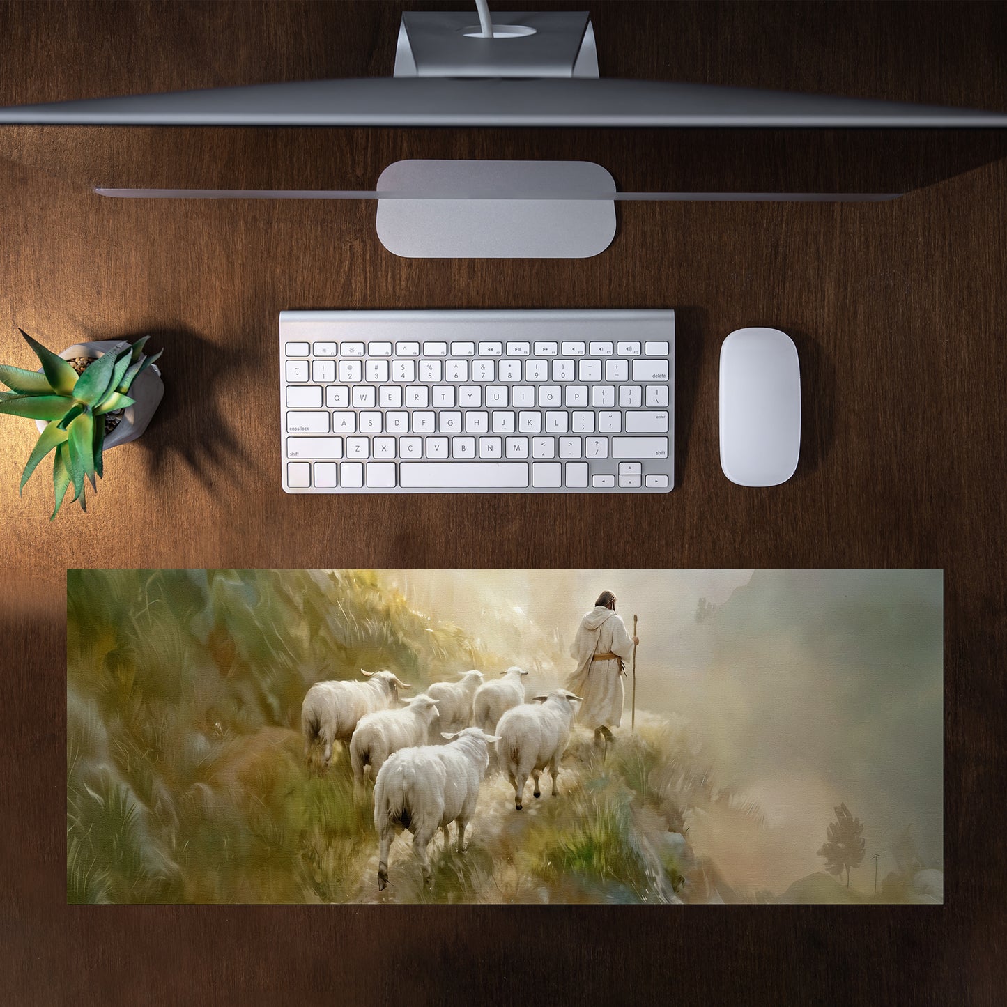 Good Shepherd Desk Pad