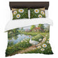 Goose on Daisy Lane Duvet Cover Set