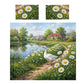 Goose on Daisy Lane Duvet Cover Set