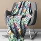 Gossip in the Garden Light Weight Fleece Blanket