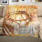 Grace in the Struggle Light Weight Fleece Blanket