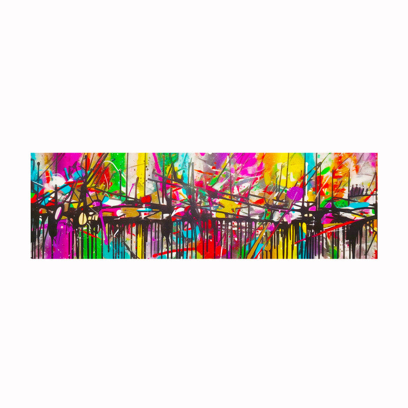 Graffiti Colours Decoupage Drum Cover